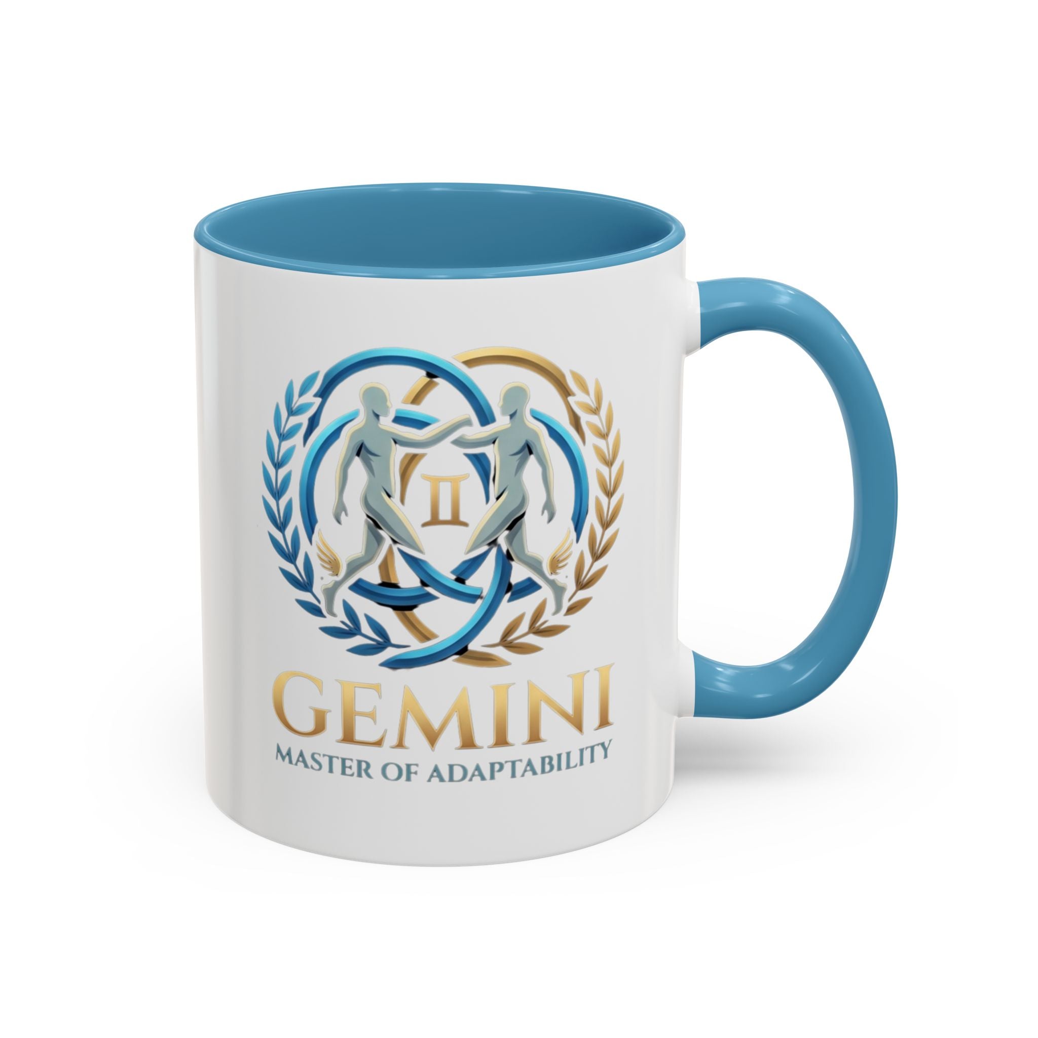 Gemini Zodiac Coffee Mug — 'Master of Adaptability' Accent Mug (11/15oz)