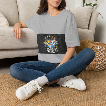 Argentina Messi  Soccer T‑Shirt — Argentina Messi 10 Fan Tee