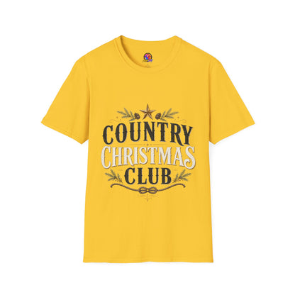 Country Christmas Club T-Shirt