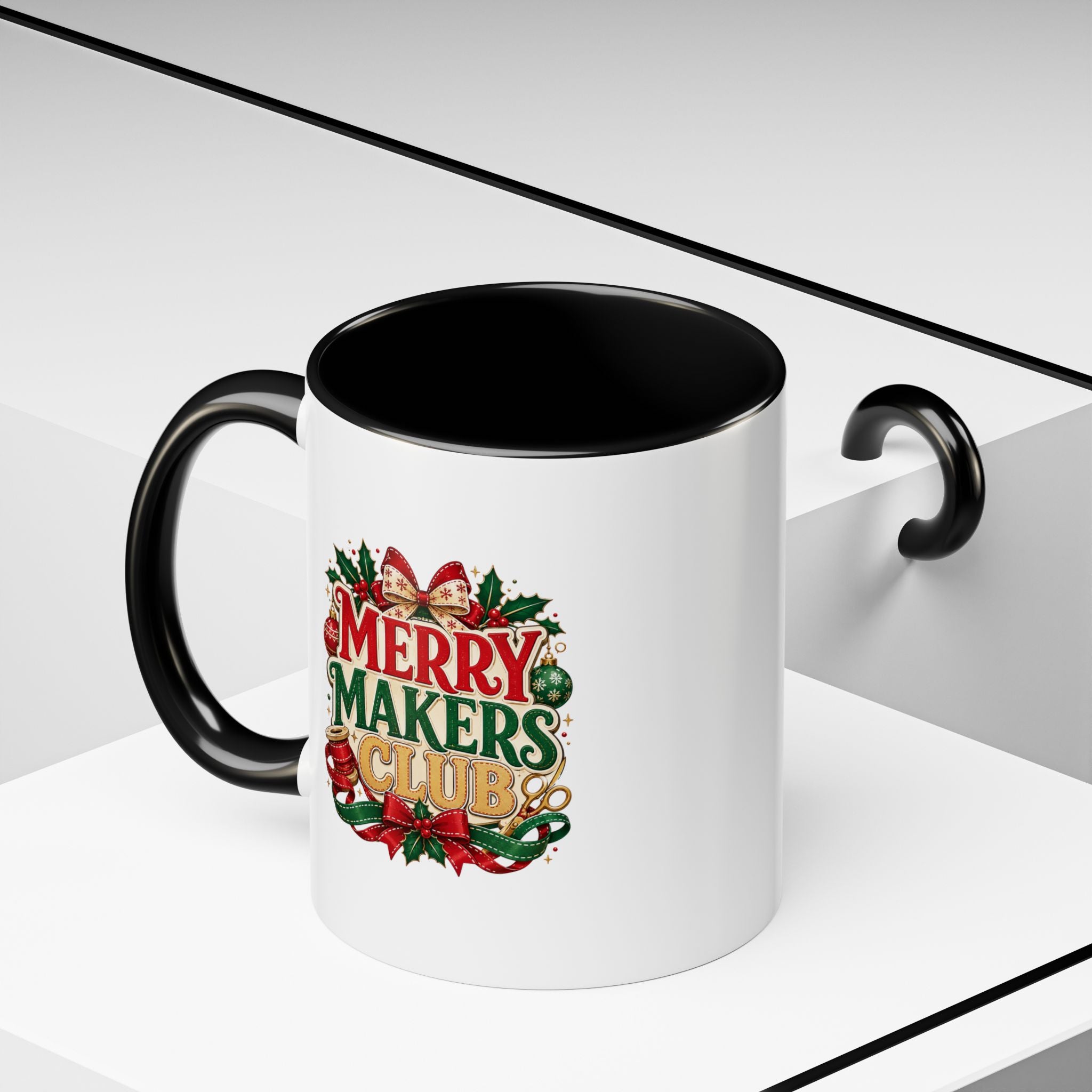 Accent Coffee Mug Merry Makers Club