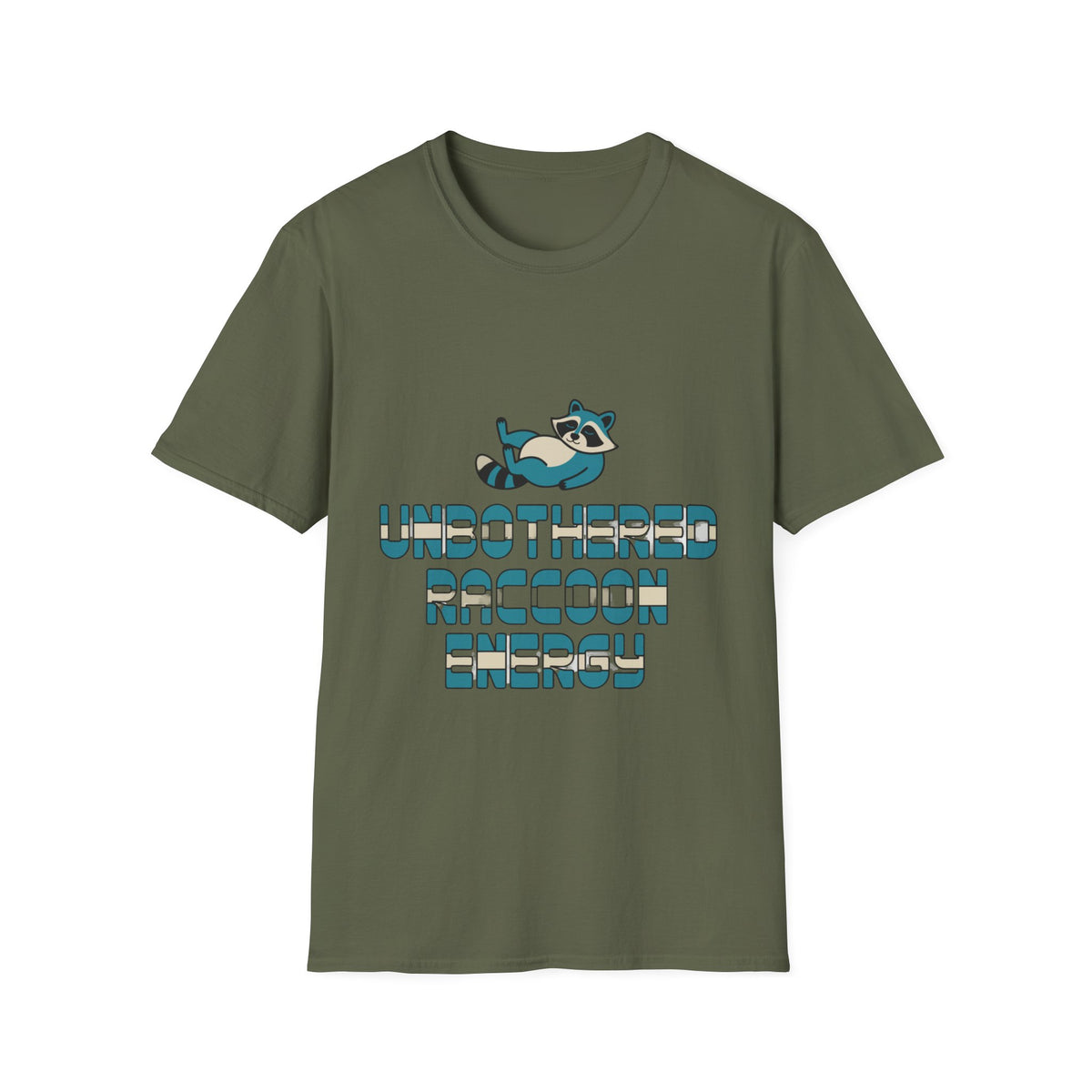 Unbothered Raccoon Energy T-Shirt - Trending Now - August 2026