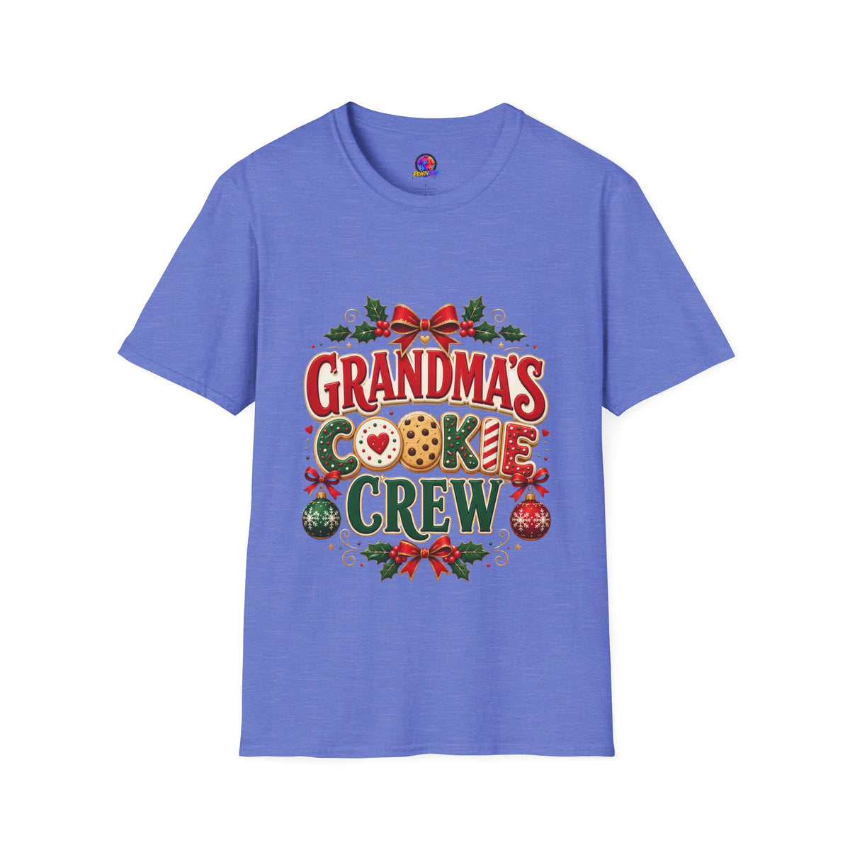 Grandma's Cookie Crew T-Shirt — Festive Christmas Baking Tee