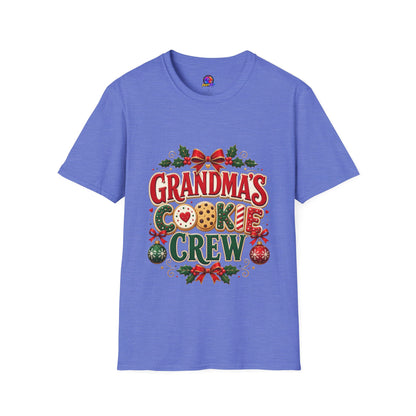 Grandma's Cookie Crew T-Shirt — Festive Christmas Baking Tee