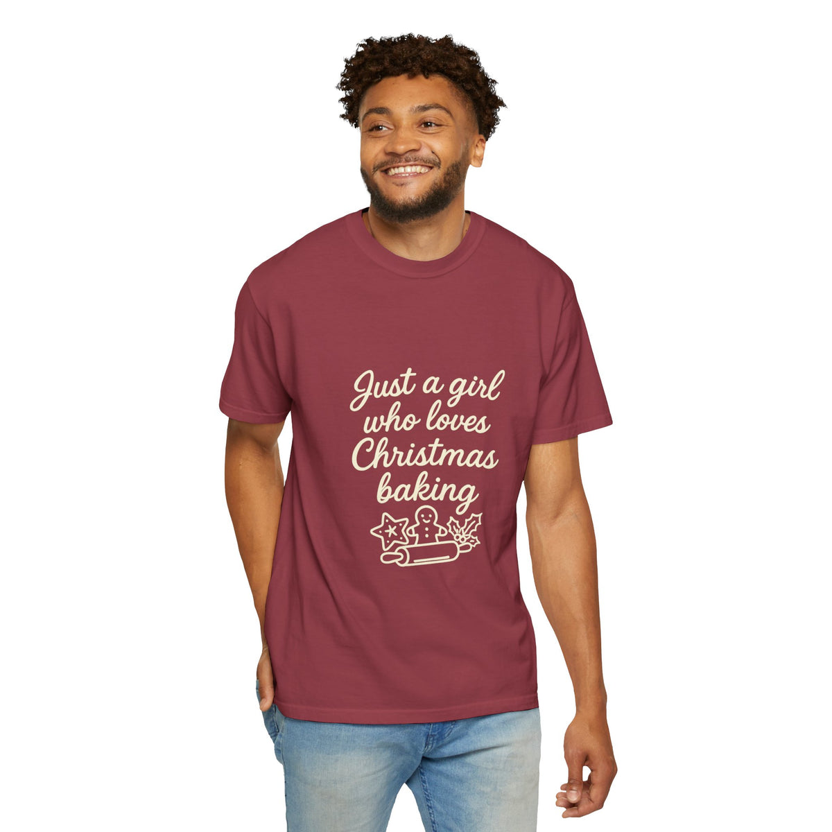 Christmas Baking T-Shirt — "Just a Girl Who Loves Christmas Baking" Holiday Tee- Trending Now - October 2026