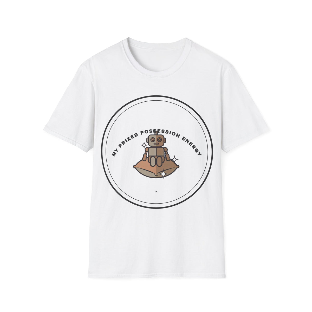 T-Shirt — 'Vaporized Possession Energy' Robot Graphic Tee - Trending Now - September 2026
