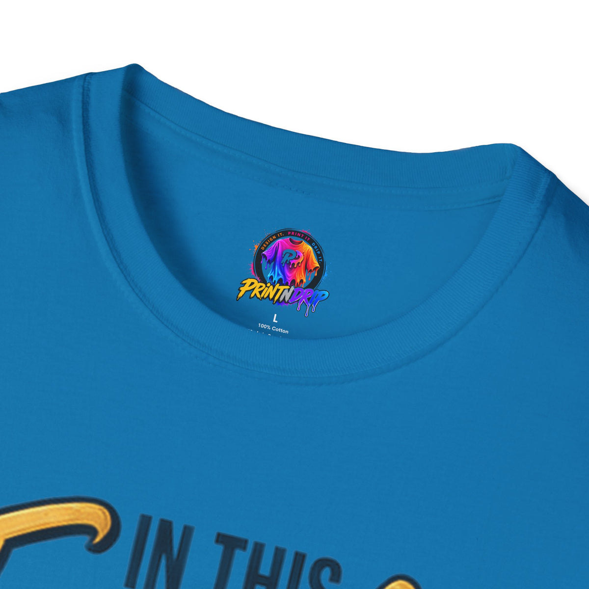 Childhood Cancer Awareness T-Shirt — "In This Family No One Fights Alone"
