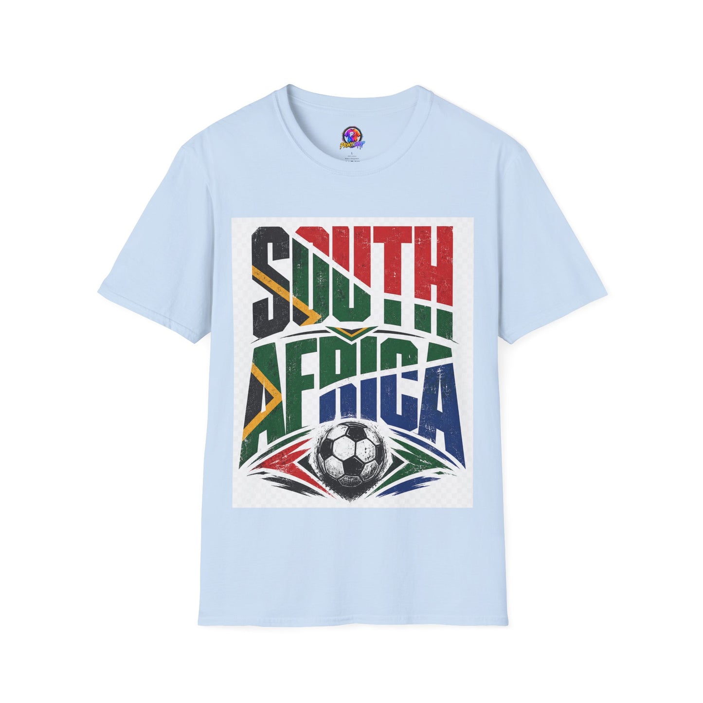 South Africa Soccer T-Shirt — Vintage Flag Football Fan Tee