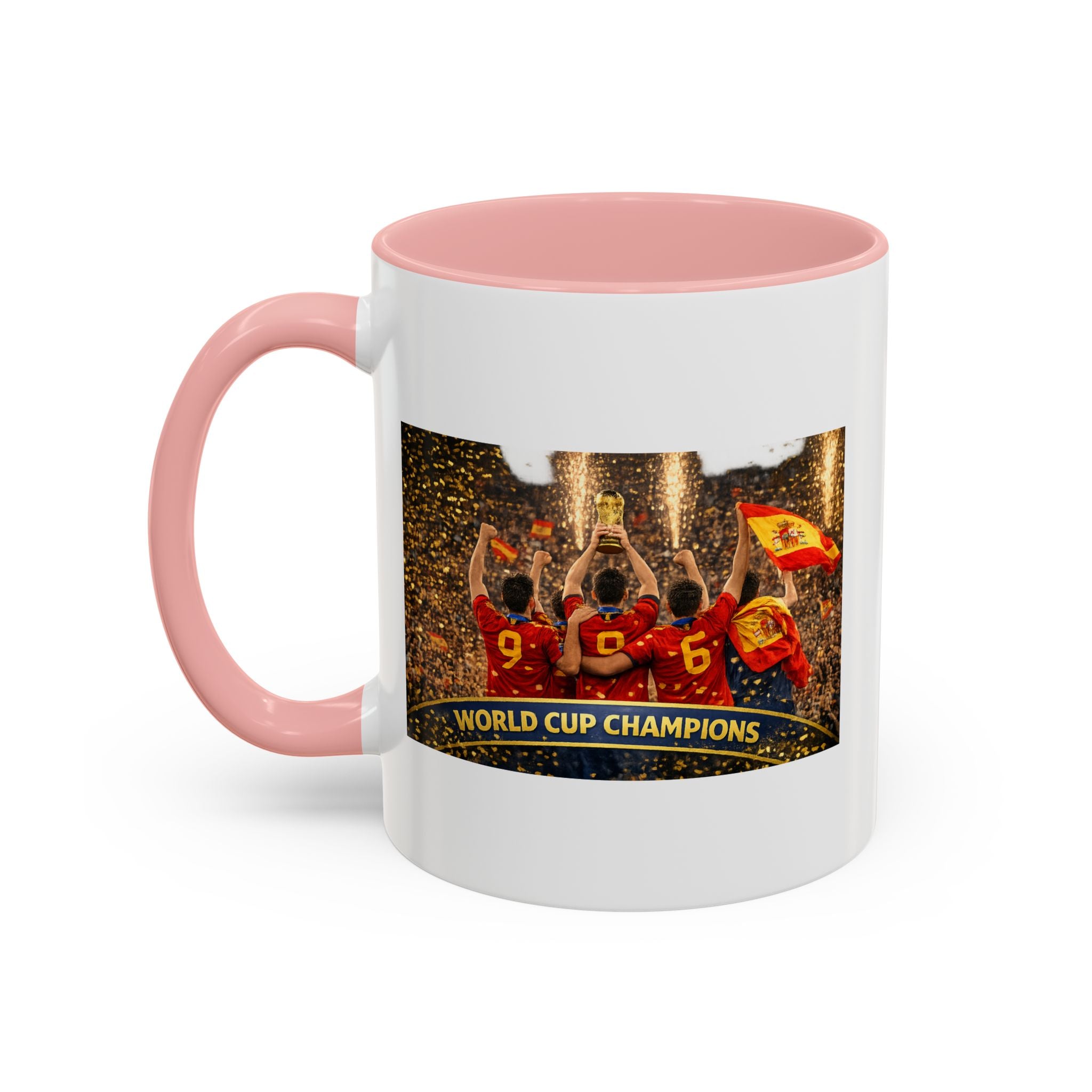 World Cup Champions Soccer Coffee Mug — Team Celebration Accent Mug