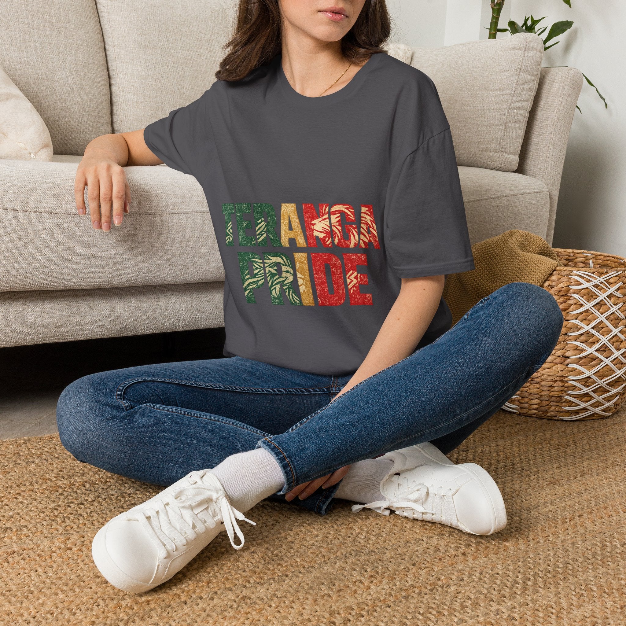 Senegal Teranga Pride T-Shirt — Senegalese Culture Floral Graphic Tee