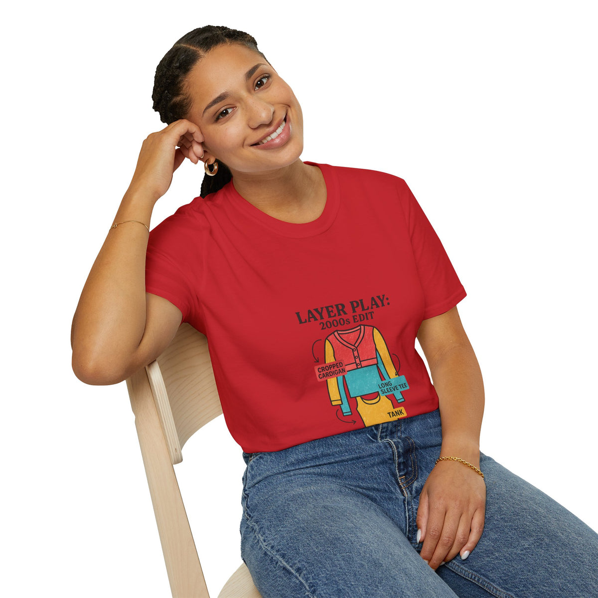 Layer Play: 2000s Edit T-Shirt - Trending Now - October 2026