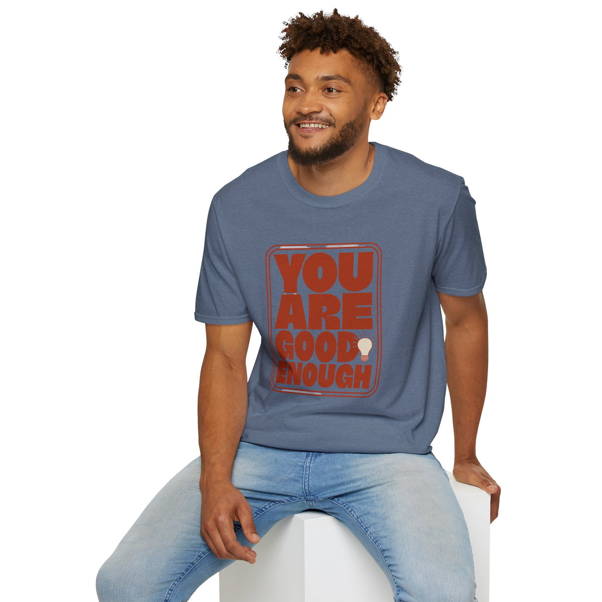 T-Shirt — "You Are Good Enough" Retro Affirmation Tee - Trending Now - August 2026