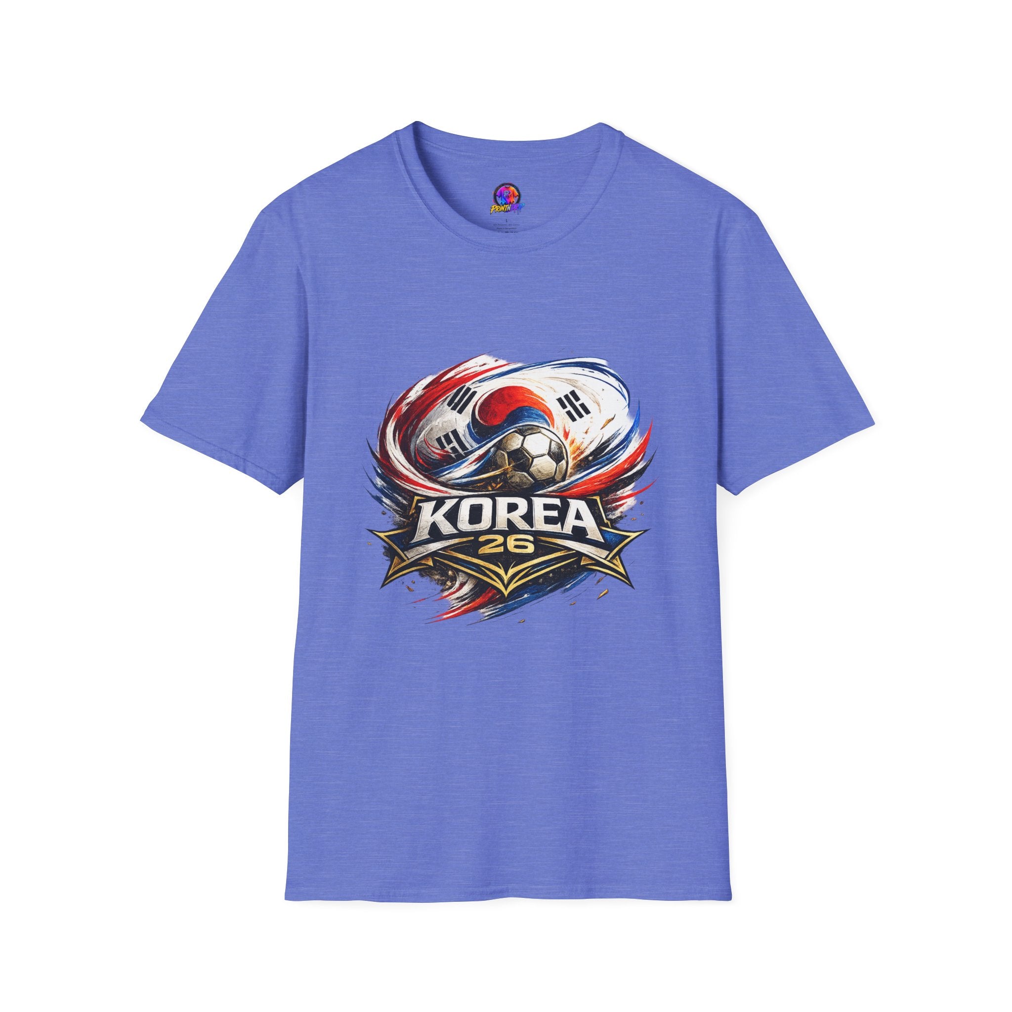 Korea Soccer T‑Shirt — Korea Football Crest Tee