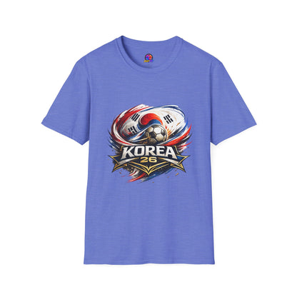 Korea Soccer T‑Shirt — Korea Football Crest Tee