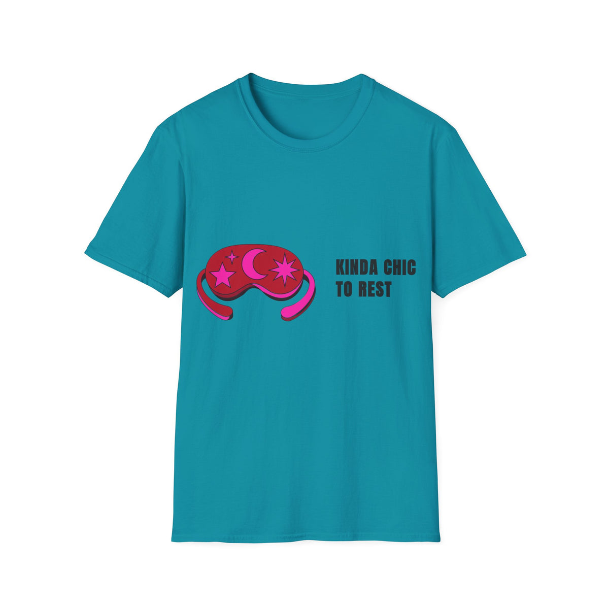 T-Shirt — "Kinda Gotta Rest" Pink Moon Graphic Tee - Trending Now - September 2026