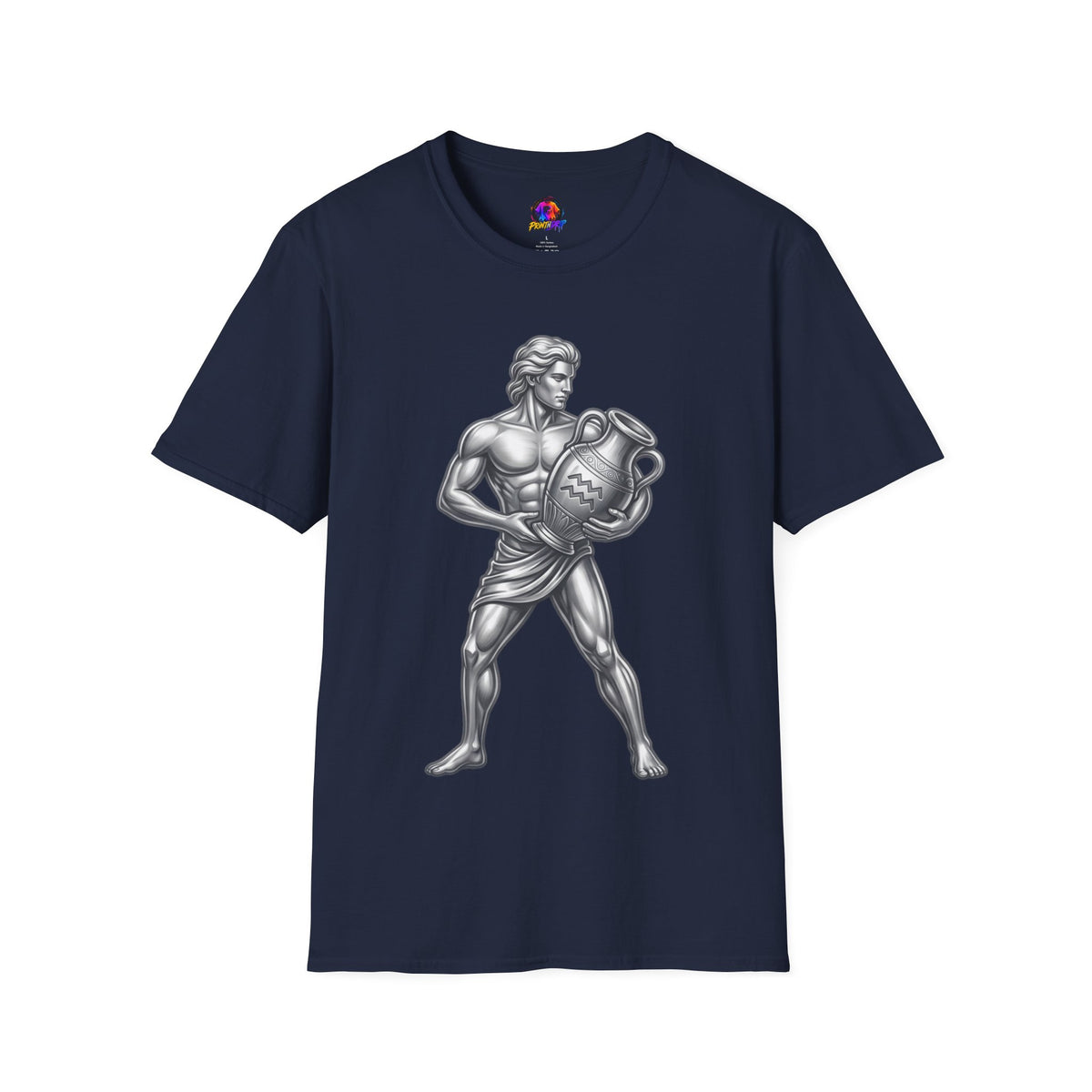 Aquarius Zodiac T-Shirt — Mythic Water Bearer Astrology Tee