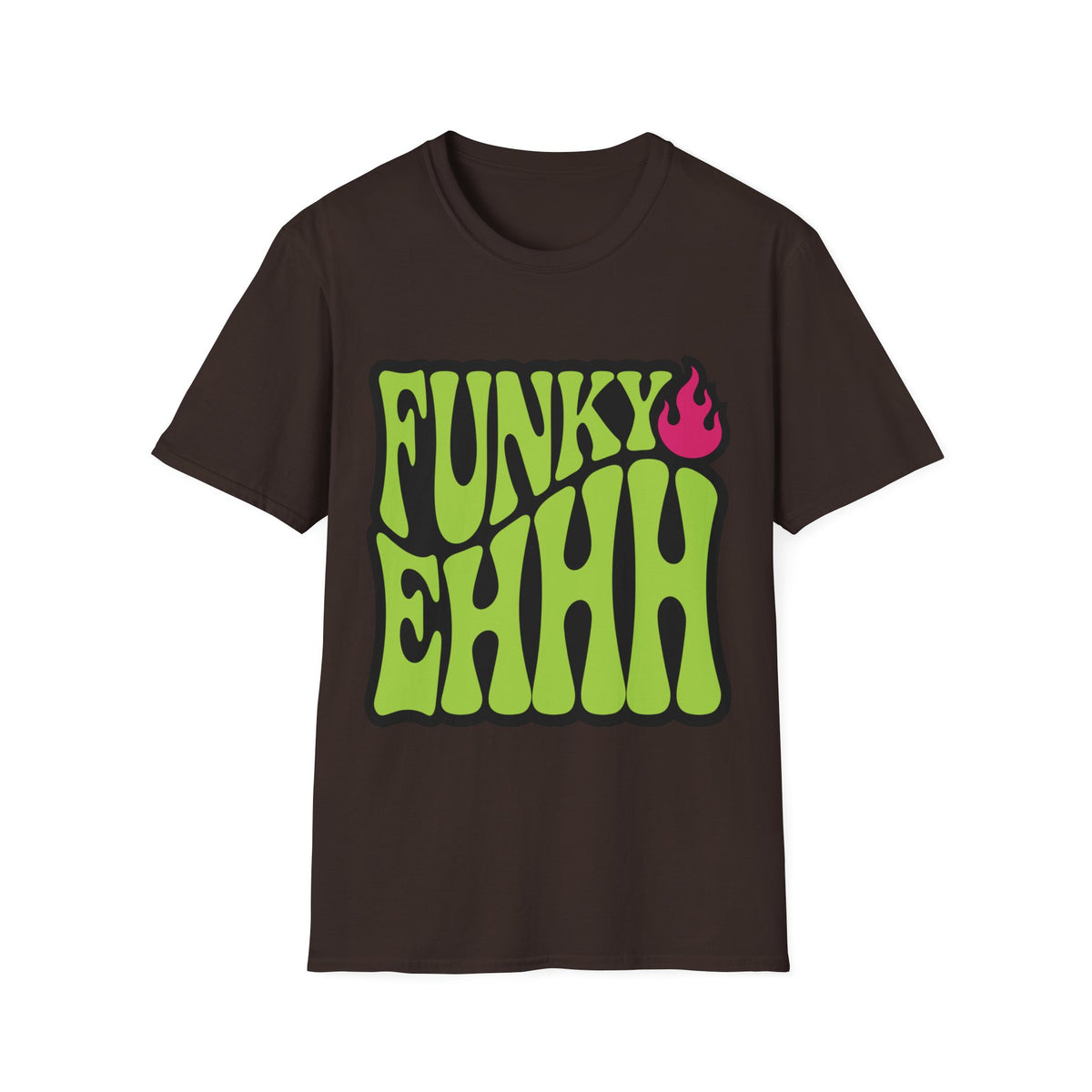 Funky Chili T-Shirt — Retro Psychedelic Green Flame Graphic Tee - Trending Now - August 2026
