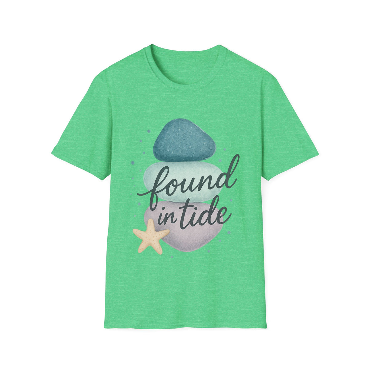 Found My Balance Beach Zen T-Shirt — Stacked Stones & Starfish Relaxation Tee - Trending Now - September 2026