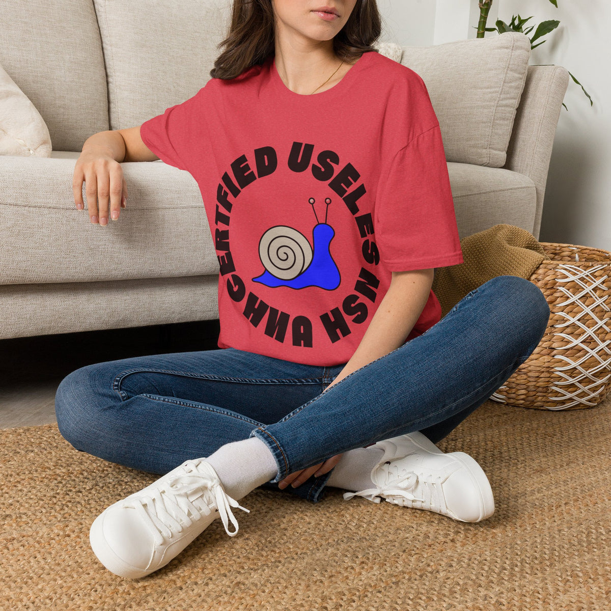 Certified Useless Snail T-Shirt — Funny Cute Graphic Tee for Sarcastic Gifts - Trending Now - August 2026