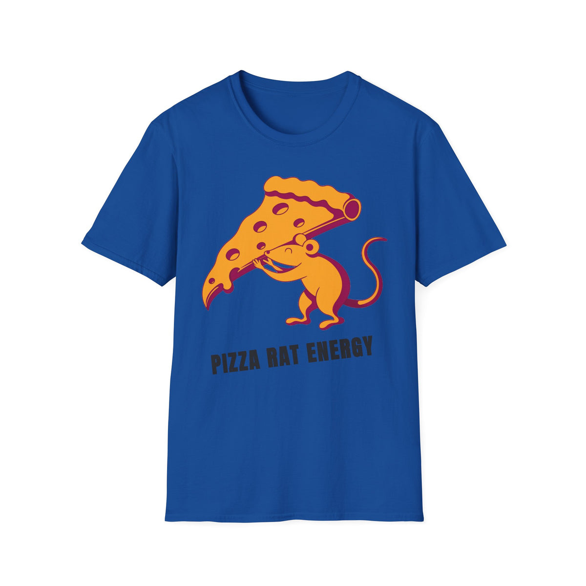 Pizza Rat Energy T-Shirt — Funny Pizza Slice & Rat Graphic Tee - Trending Now - September 2026