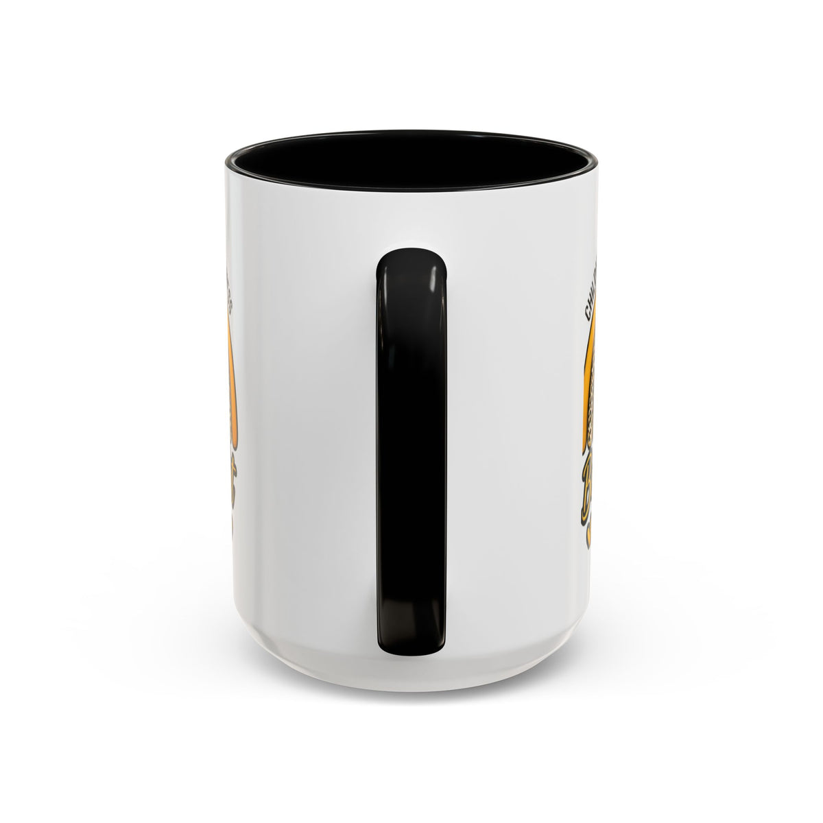 Childhood Cancer Awareness Accent Coffee Mug — "Be the Light" 11/15oz