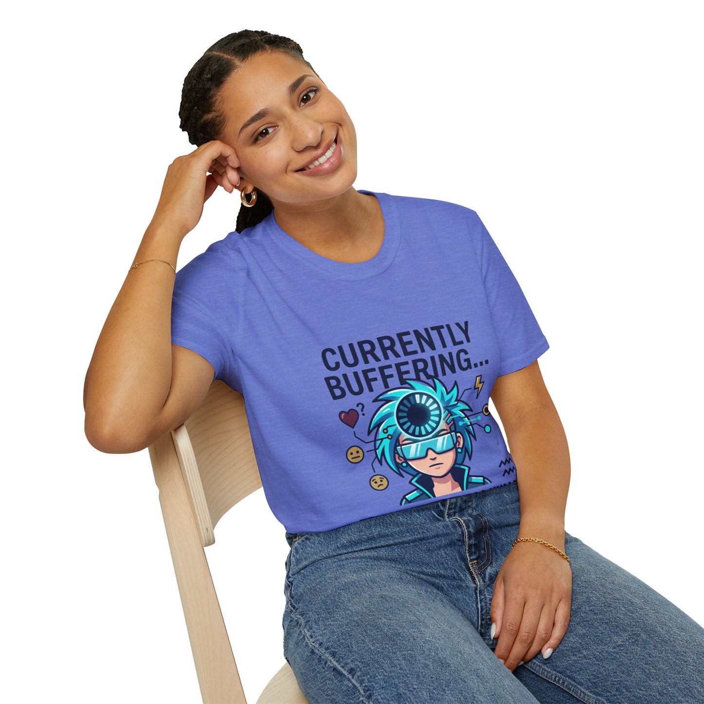 Currently Buffering T-Shirt — Funny Aquarius Zodiac Tee