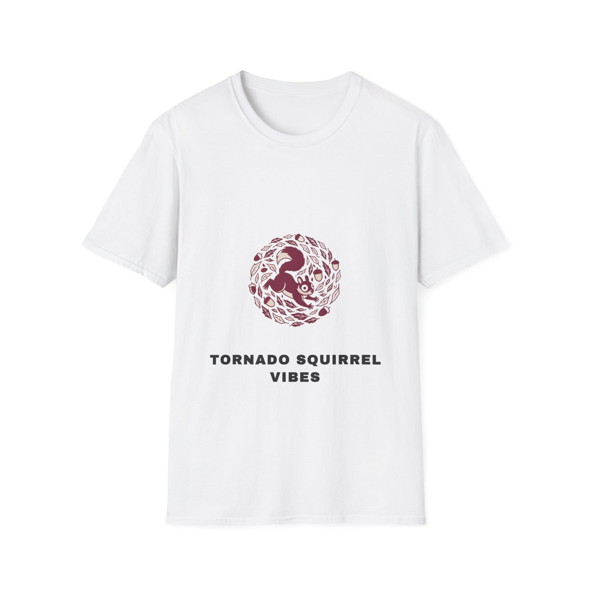 T-Shirt — Tornado Squirrel Vibes Minimal Graphic Tee - Trending Now - September 2026