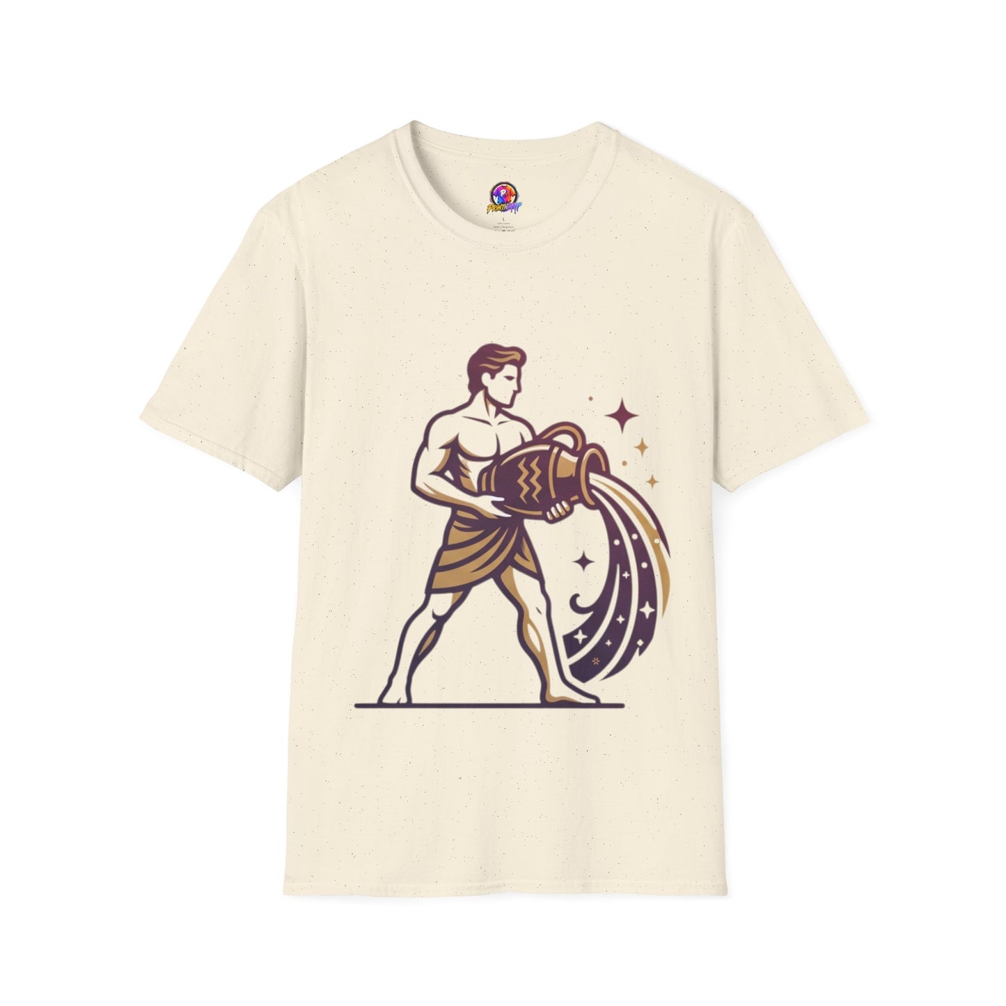 Aquarius Zodiac T-Shirt — Water Bearer Astrology Tee