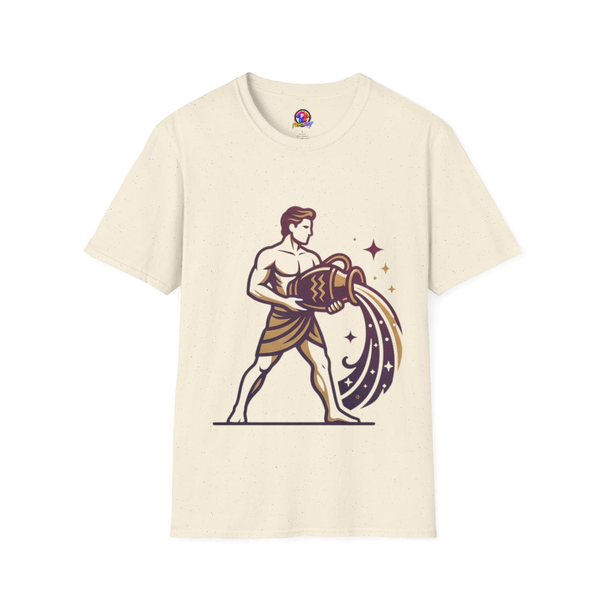 Aquarius Zodiac T-Shirt — Water Bearer Astrology Tee