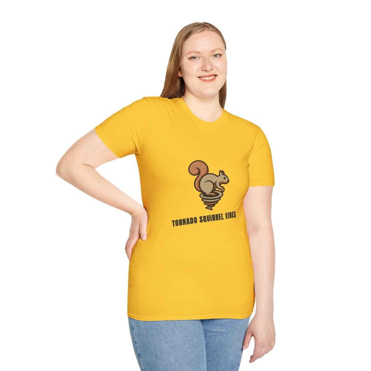 Tornado Squirrel T-Shirt — Cute Cartoon Squirrel Graphic Tee - Trending Now - September 2026