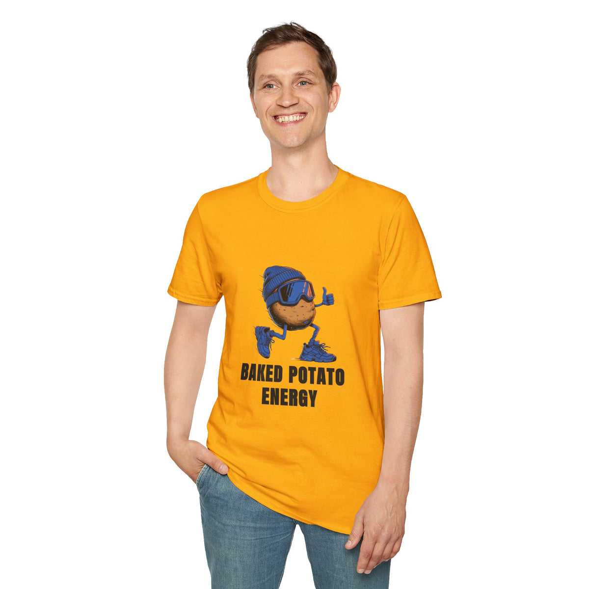 Baked Potato Energy T-Shirt — Cute Thumbs-Up Potato Graphic Tee - Trending Now - August 2026