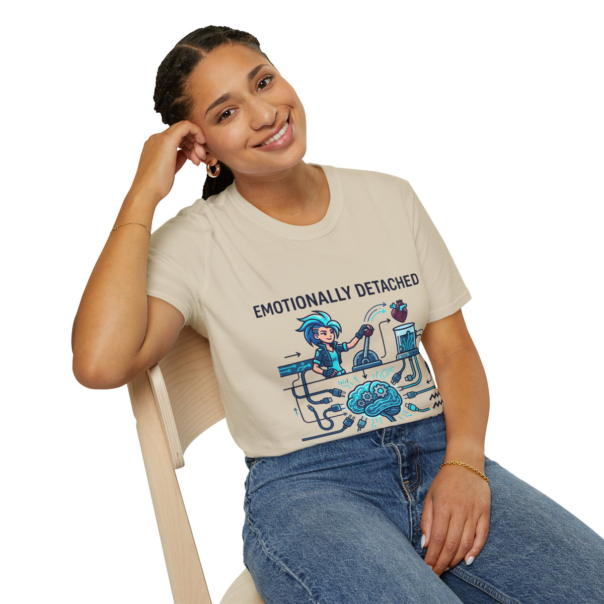 Emotionally Detached, Intellectually Invested T-Shirt