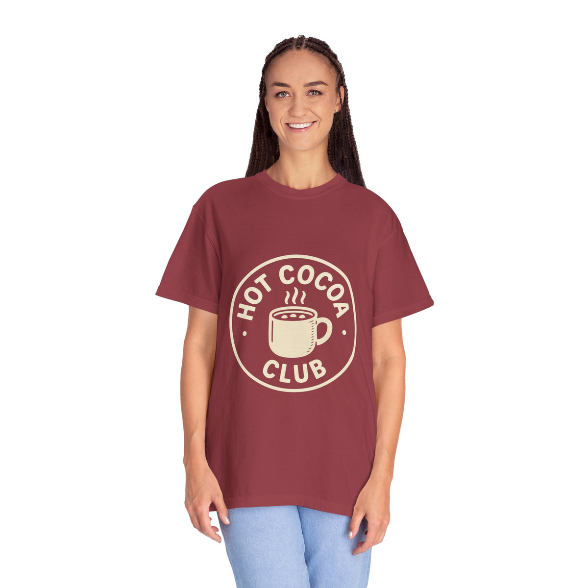 Hot Cocoa Club Winter Graphic T-Shirt - Trending Now - October 2026