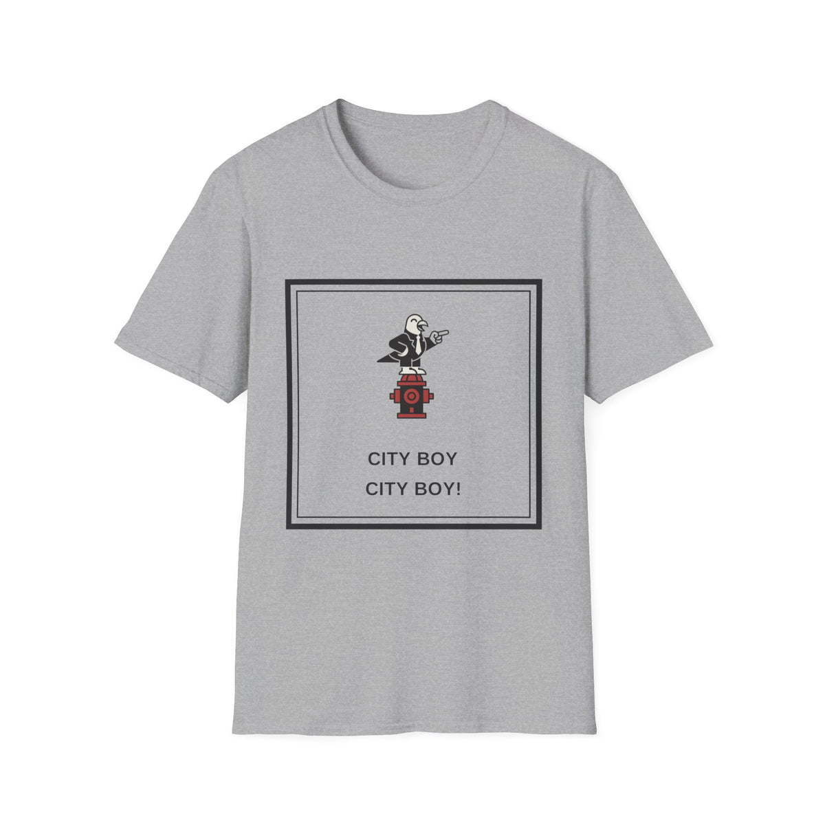 T-Shirt — “City Boy” Minimalist Skate Graphic Tee - Trending Now - August 2026