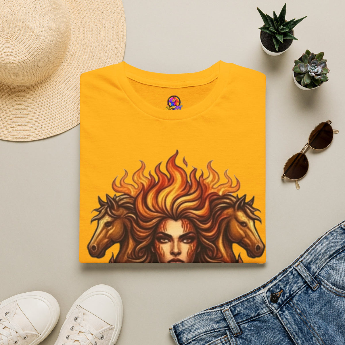 Sagittarius 'Untamed' Zodiac T-Shirt — Fiery Archer Astrology Tee