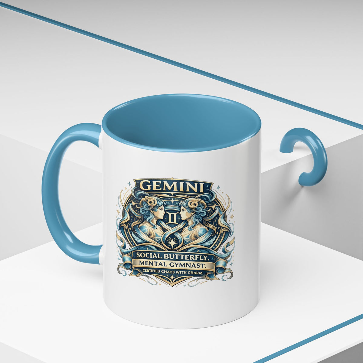 Zodiac  Gemini Accent Coffee Mug