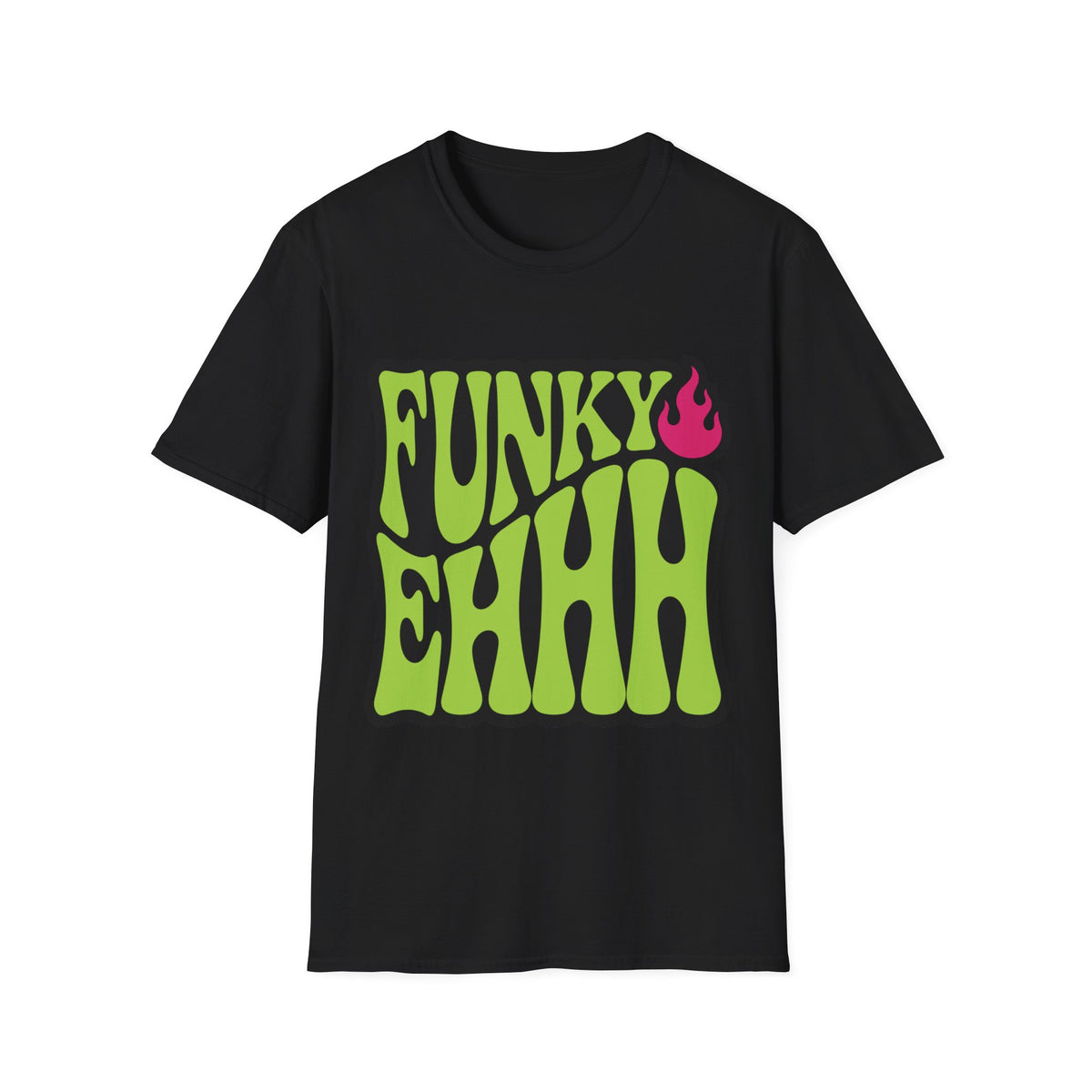 Funky Chili T-Shirt — Retro Psychedelic Green Flame Graphic Tee - Trending Now - August 2026