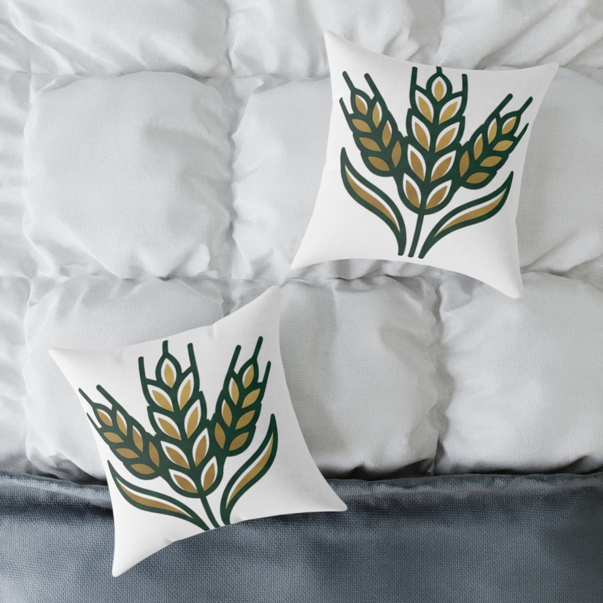 Virgo Zodiac Astrological Square Poly Canvas Pillow