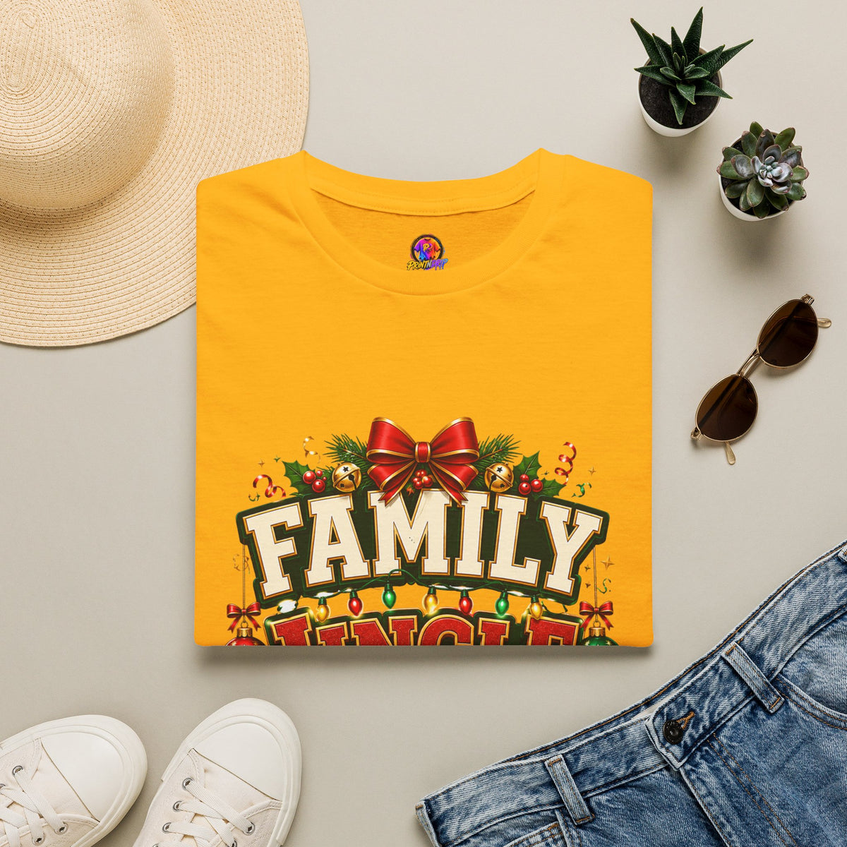 Family Jingle Squad Christmas T-Shirt — Festive Holiday Tee