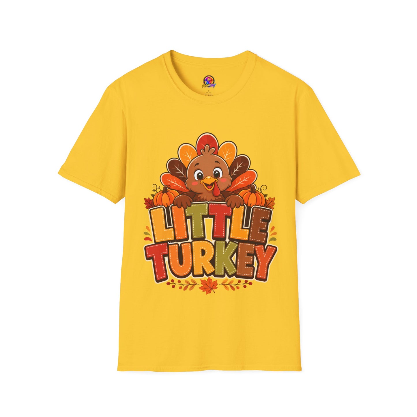 Little Turkey T‑Shirt – Cute Thanksgiving Kids & Family Tee