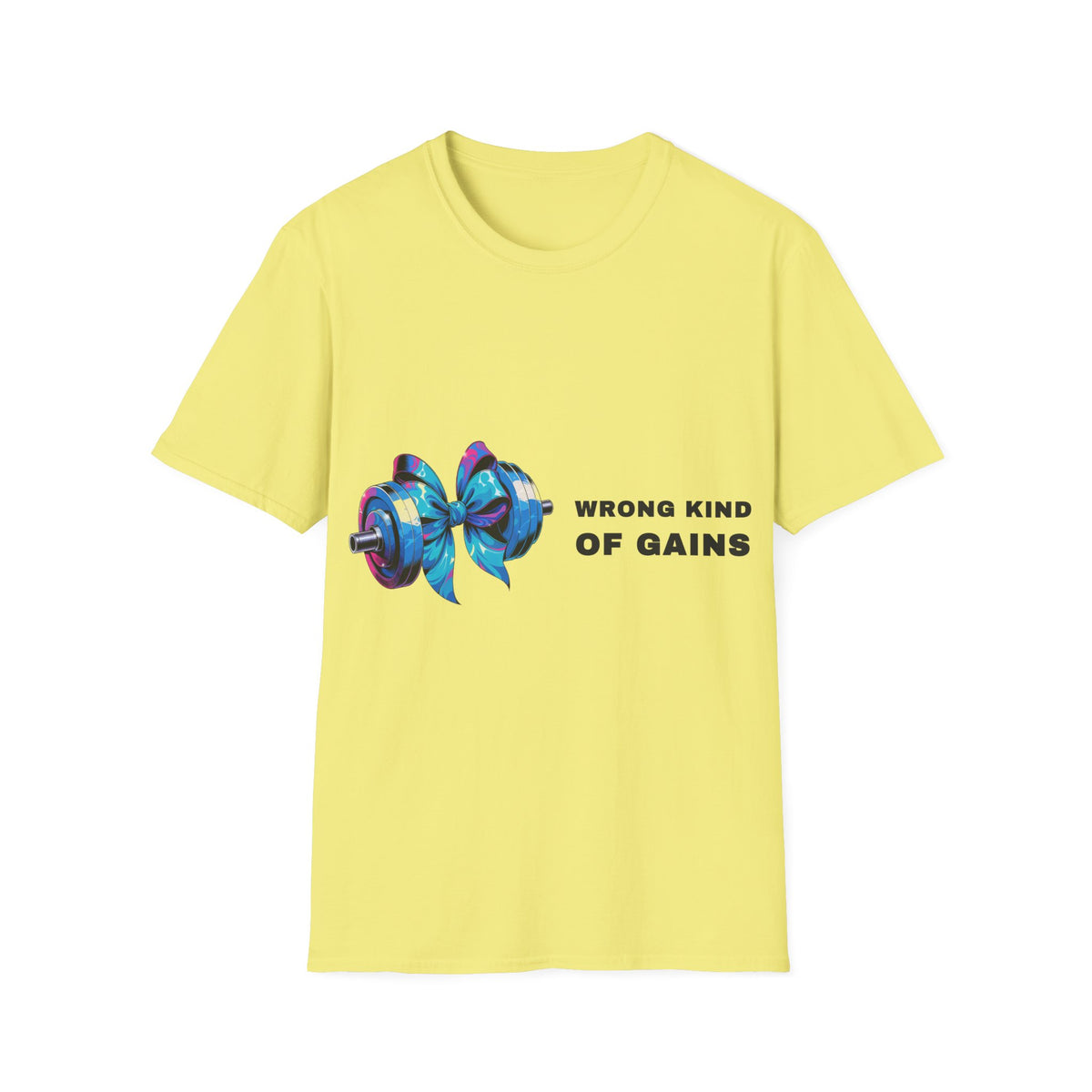 Gym Motivational T-Shirt — “Wrong Kind of Gains” Dumbbell Workout Tee - Trending Now - September 2026