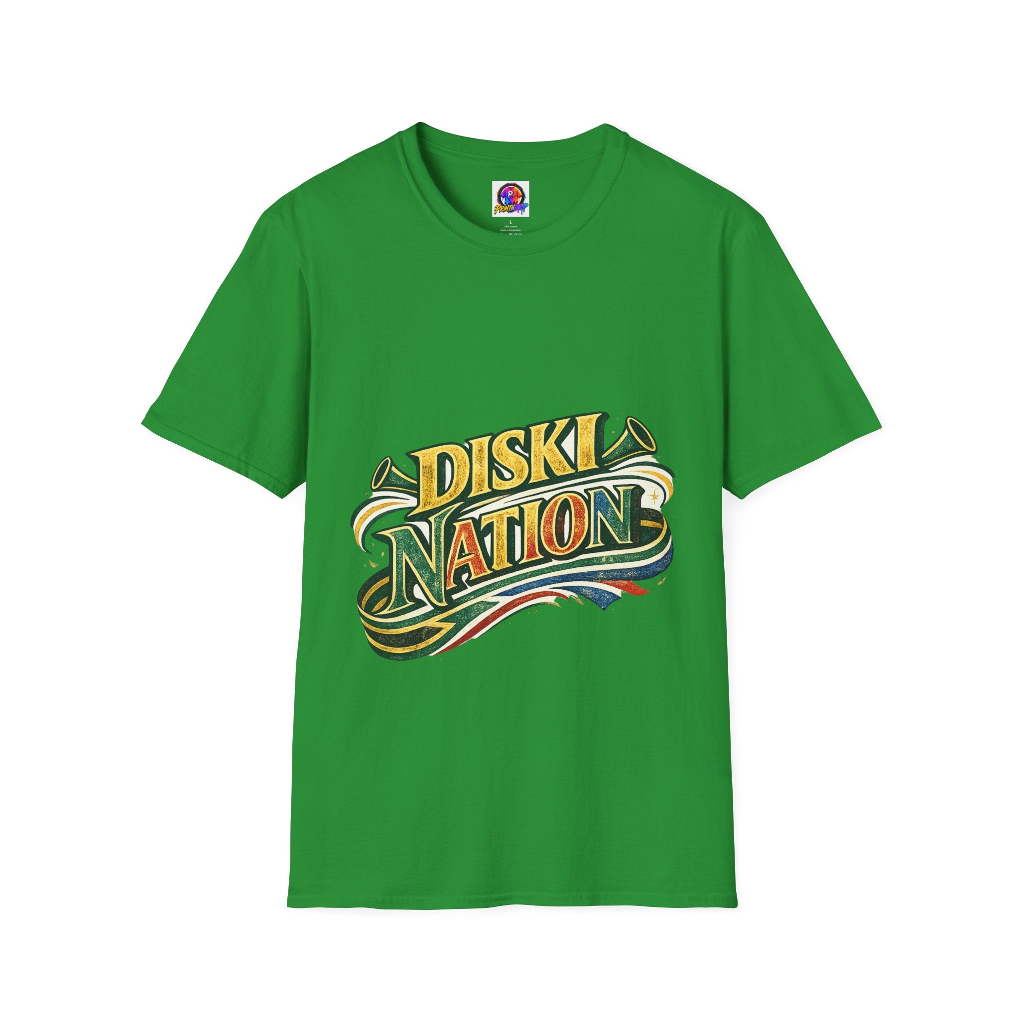 South Africa Diski Nation T-Shirt — Retro Reggae Graphic Tee
