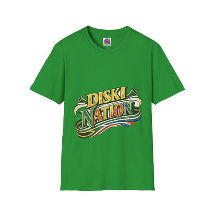 South Africa Diski Nation T-Shirt — Retro Reggae Graphic Tee