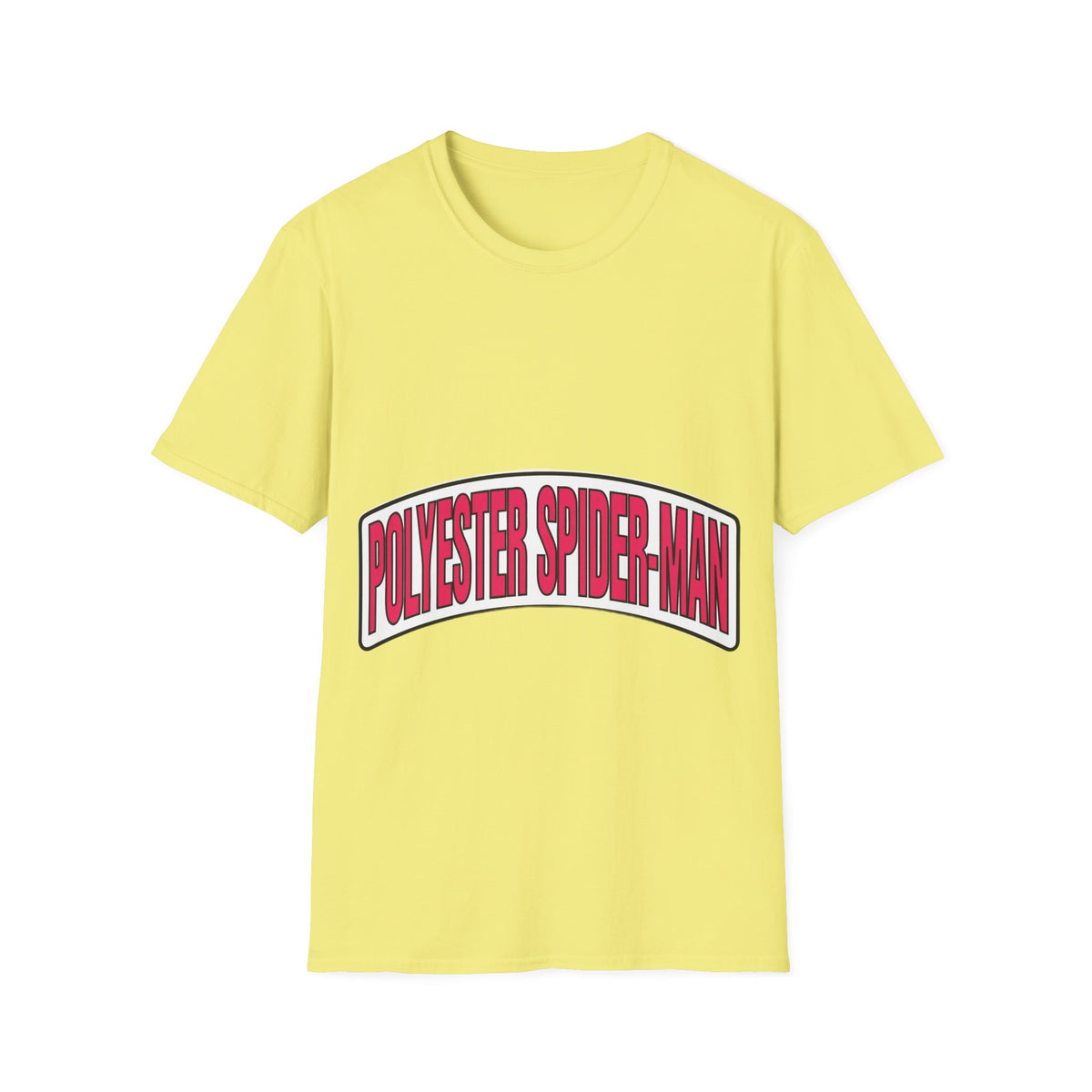 Polyester Spider-Man Retro Arch Tee - Funny Superhero Comic Graphic T-Shirt - Trending Now - September 2026