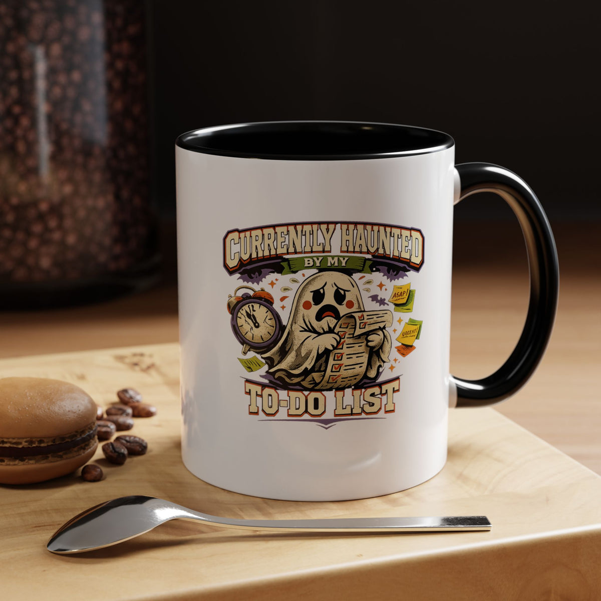 Halloween  Currently Haunted Accent Coffee Mug
