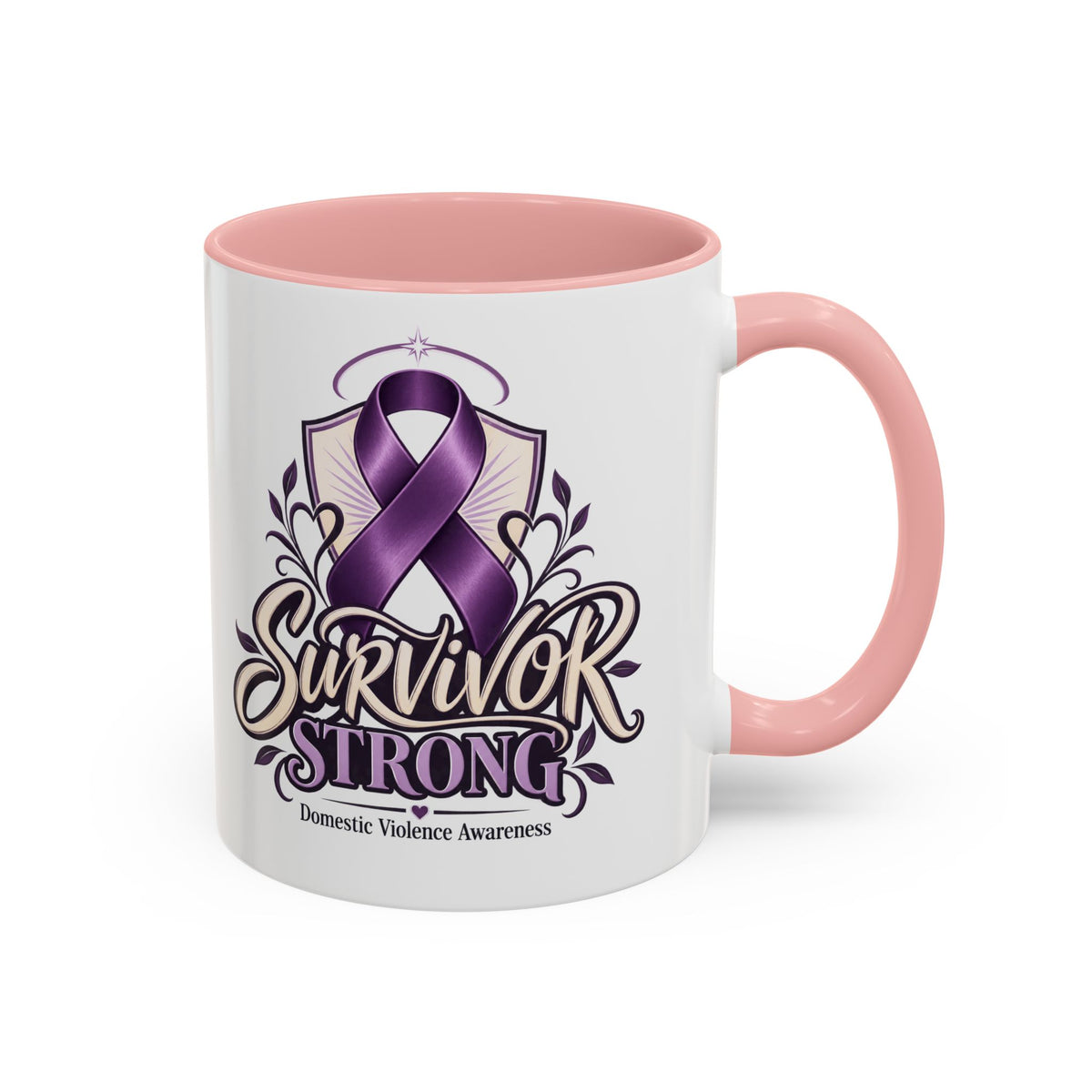 Domestic Violence Awareness Survivor Strong Coffee Mug