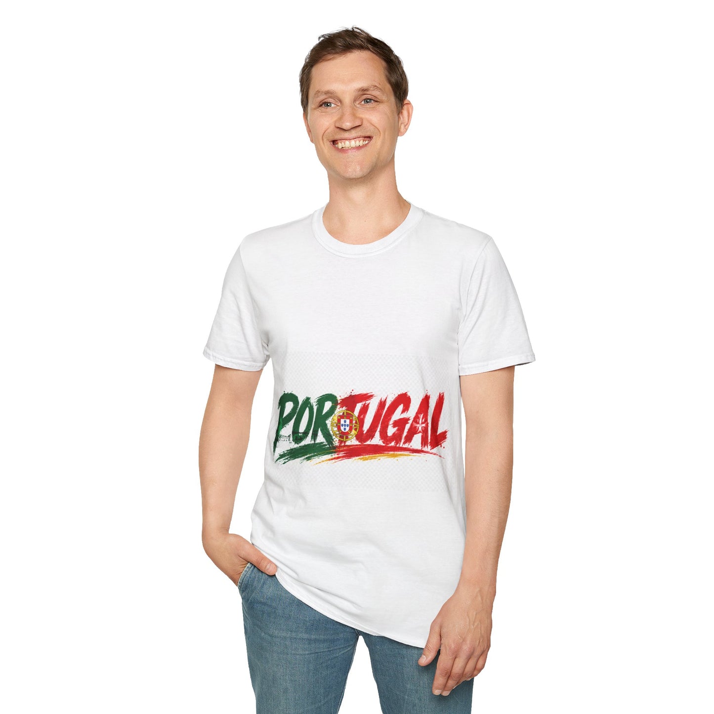 Portugal Flag Script T-Shirt — Portuguese Pride Tee
