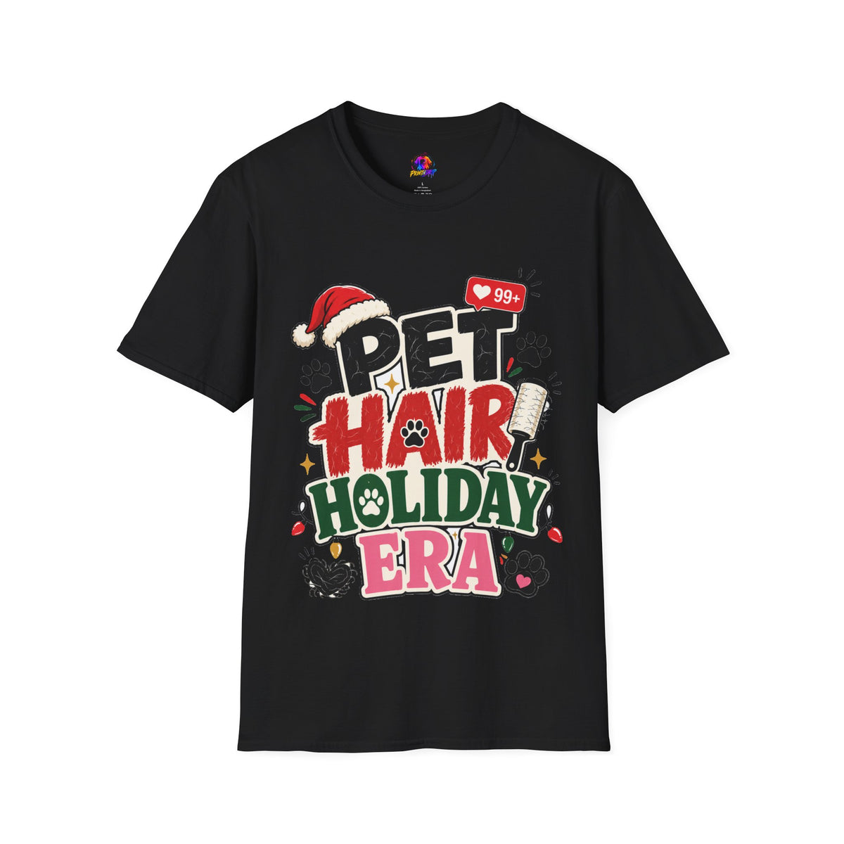 Pet Hair Holiday Tee — Funny Christmas Shirt for Pet Lovers