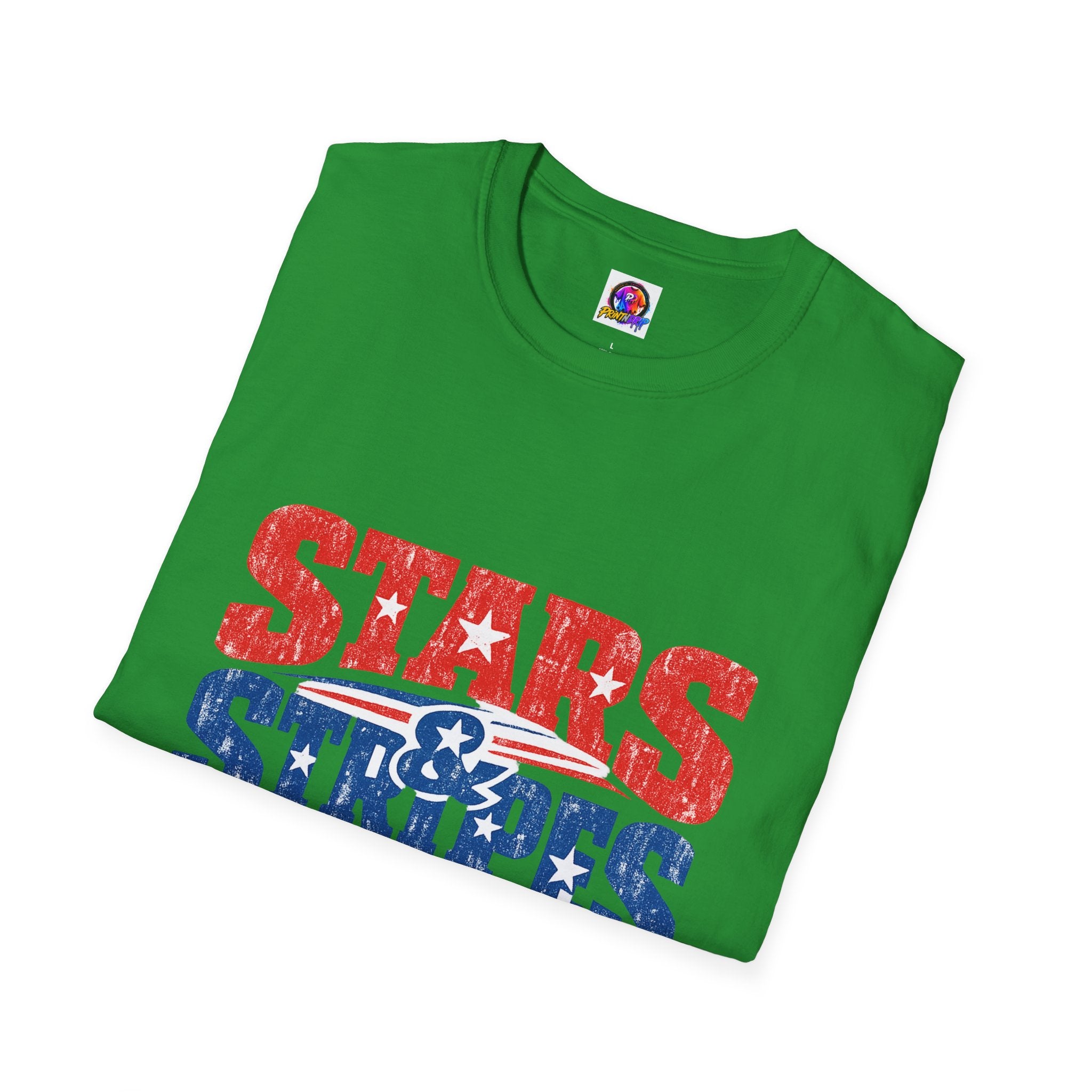 USA Stars & Stripes Forever T-Shirt — Patriotic Red White Blue Graphic Tee
