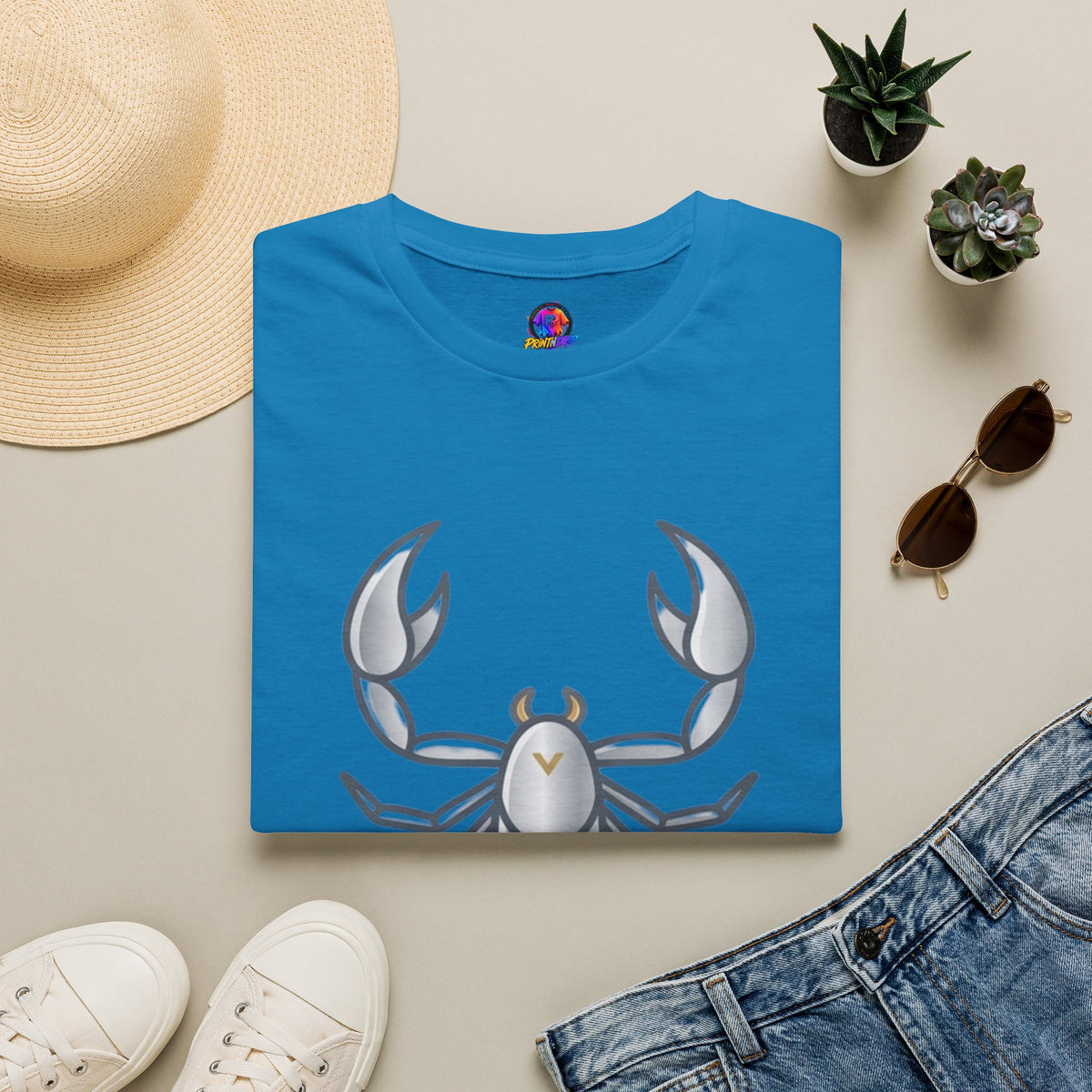 Scorpio Scorpion T-Shirt — Zodiac Graphic Tee for Scorpio Season