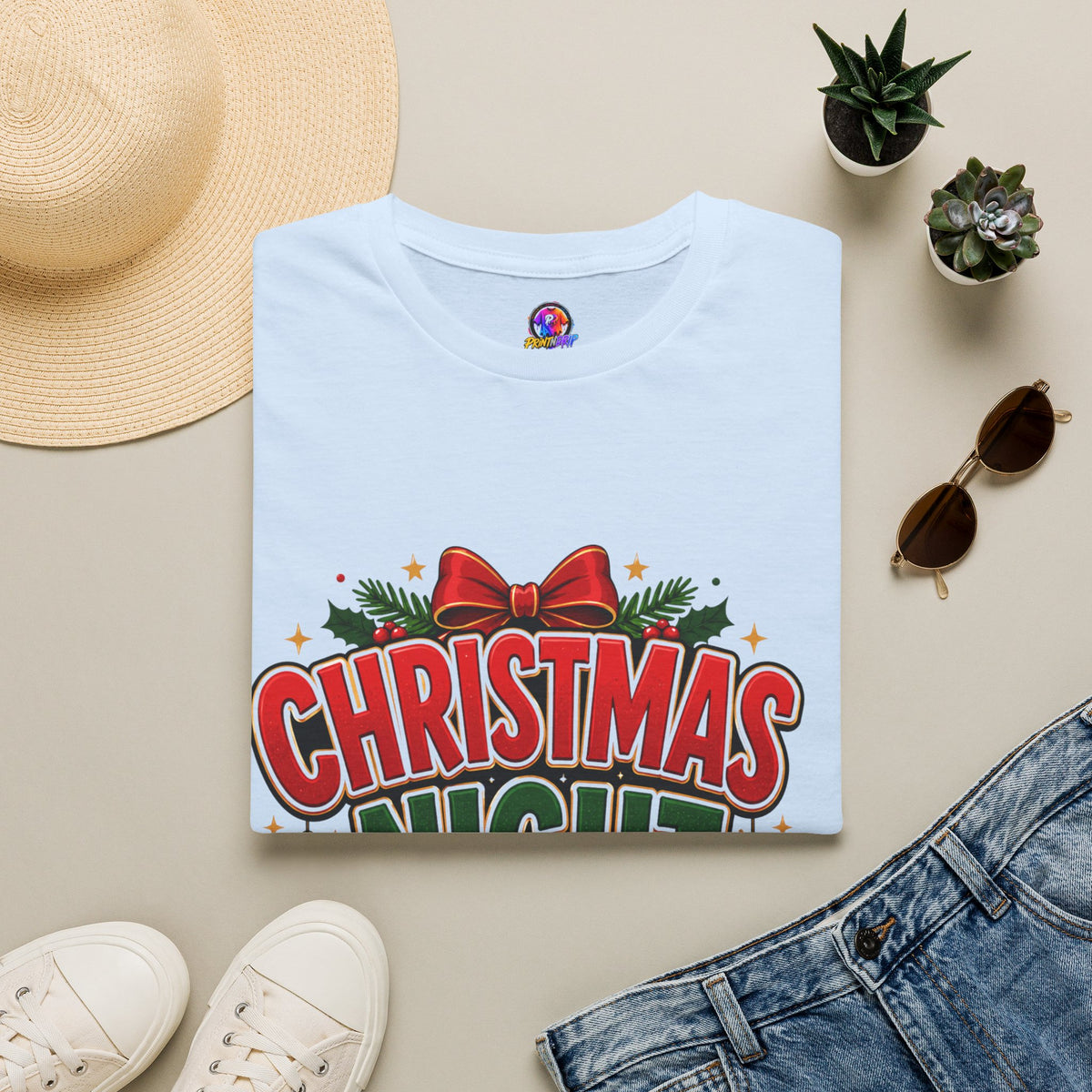 Christmas Night Crew T-Shirt